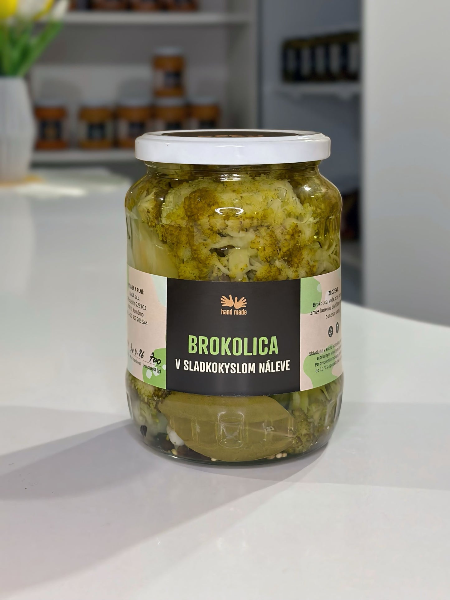 Brokolica v sladkokyslom náleve