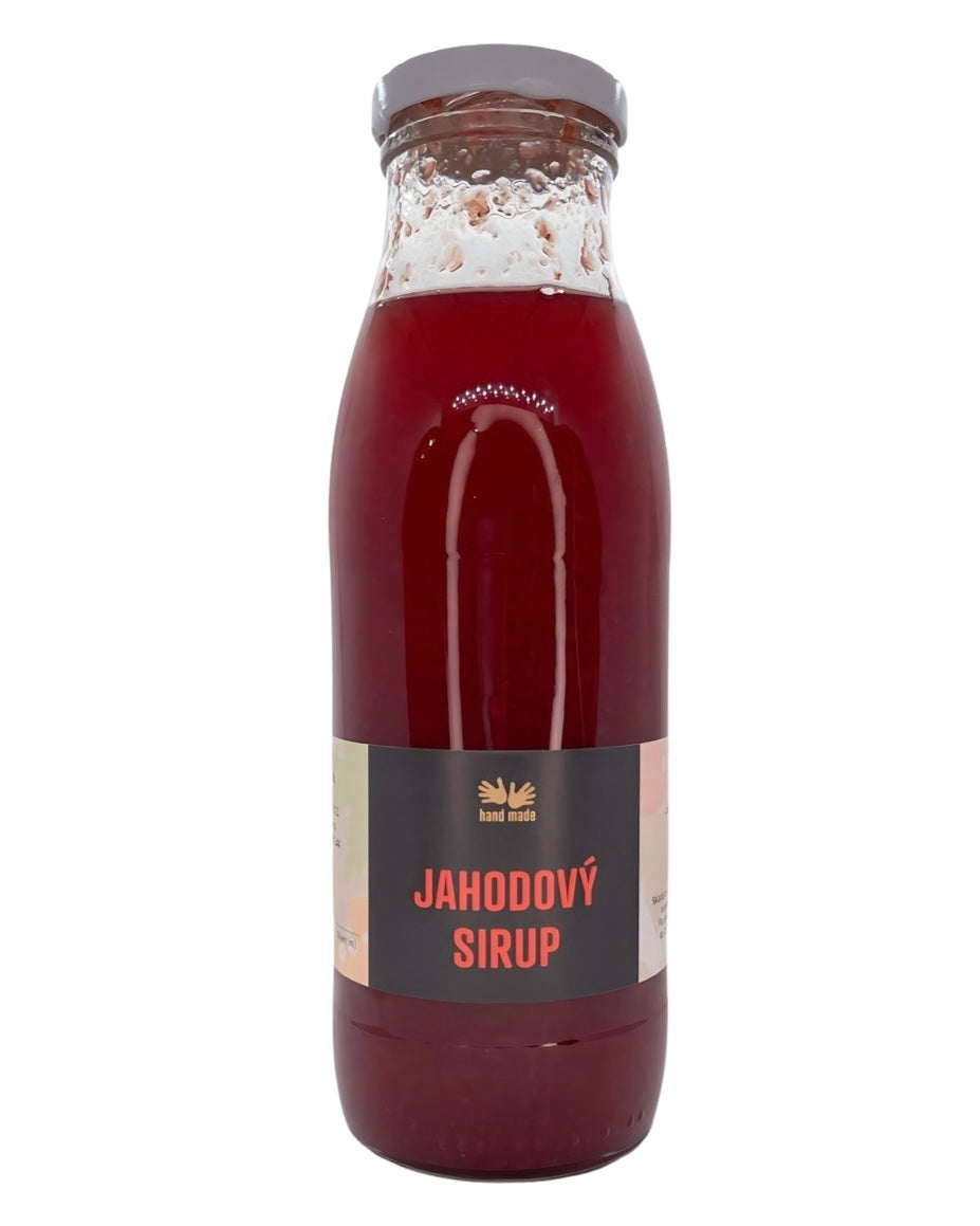 Jahodový sirup