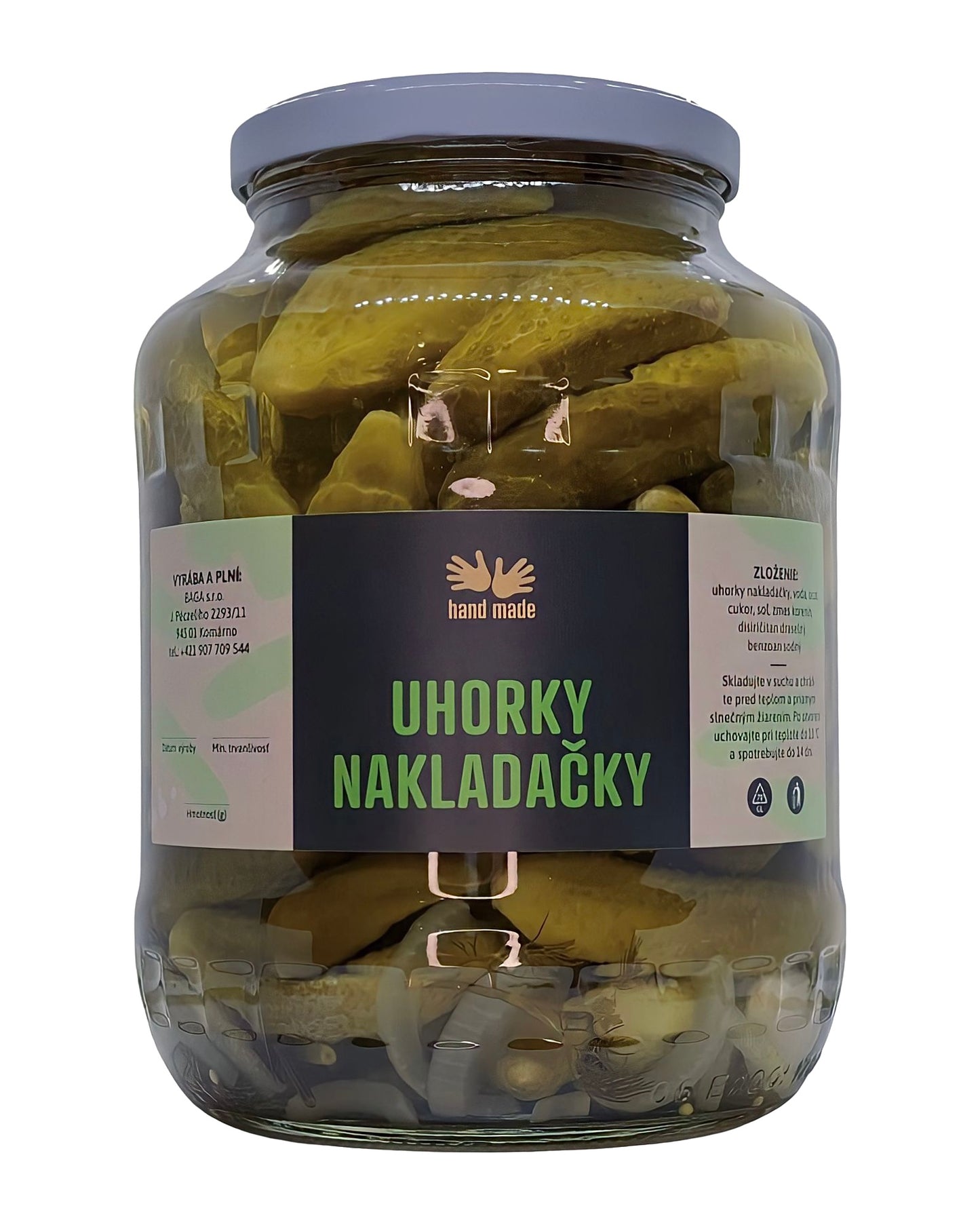 Uhorky nakladačky 1700ml