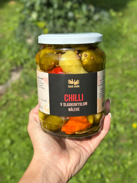 Chilli v sladkokyslom náleve 720ml