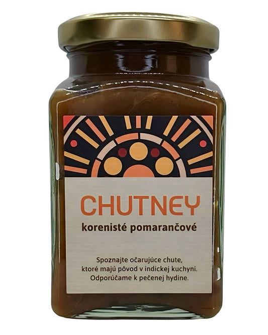 CHUTNEY Korenisté pomarančové