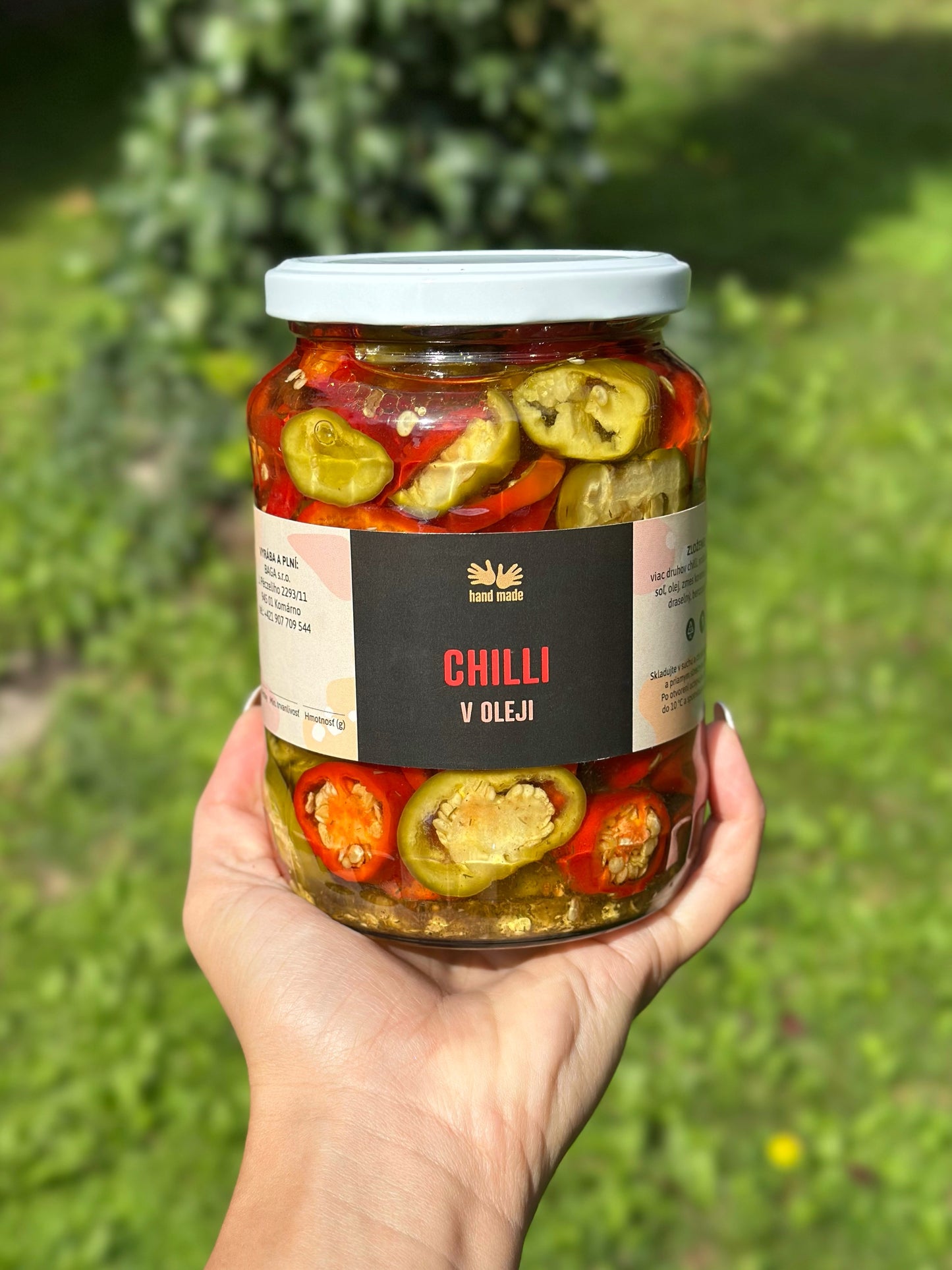 Chilli v oleji 720ml