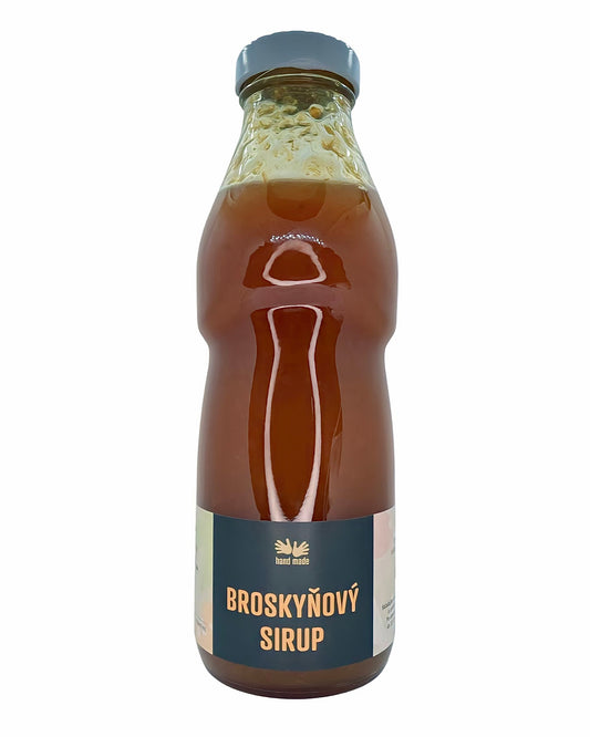 Broskyňový sirup